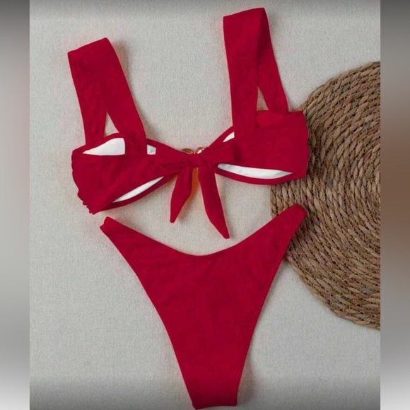 Red Bikini Set - Picture 3 of 5